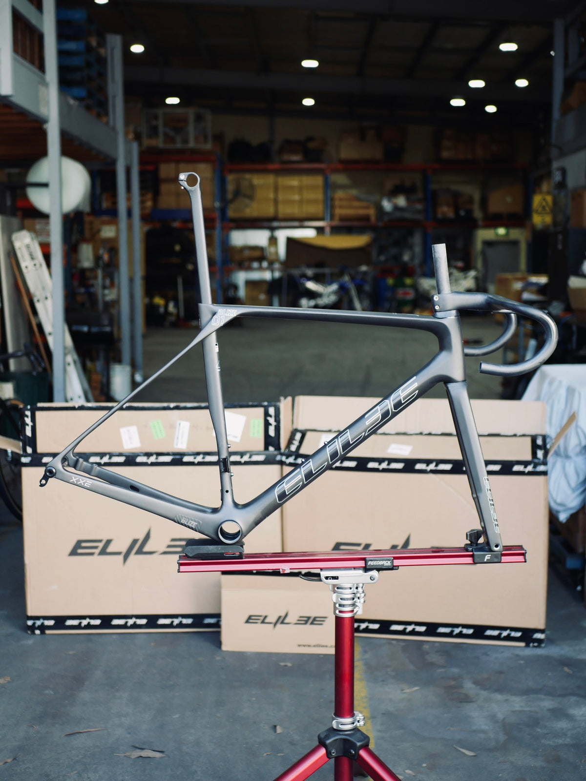 Elilee Blize XXE Carbon Road Frameset - Black
