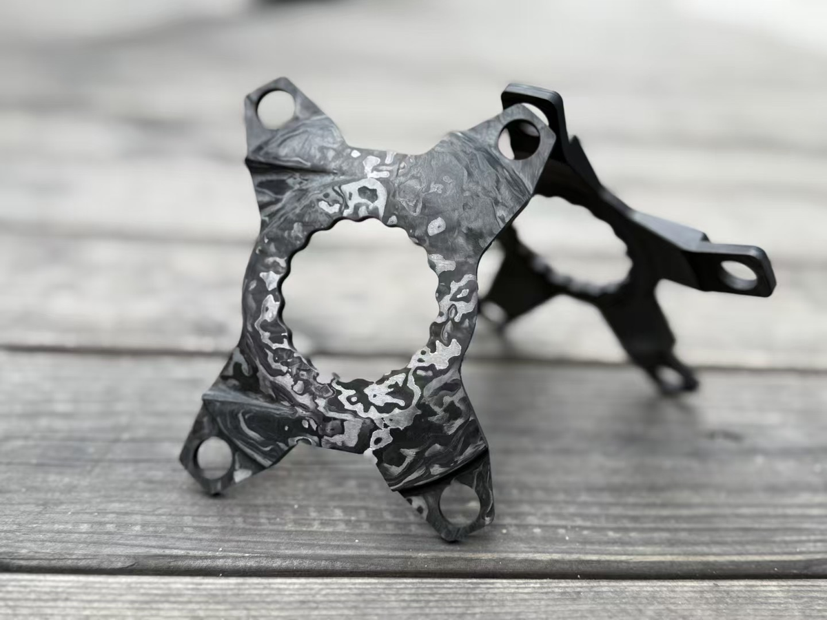 Elilee Ultra Light Full Carbon Crank Spider