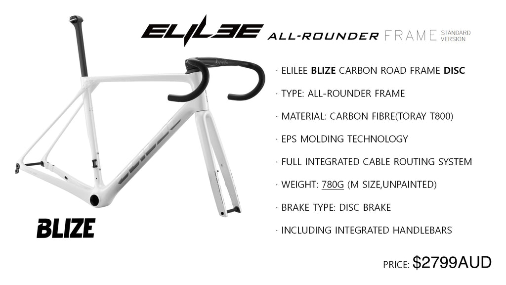 Elilee Blize Standard Carbon Road Bike – Shimano Ultegra R8100