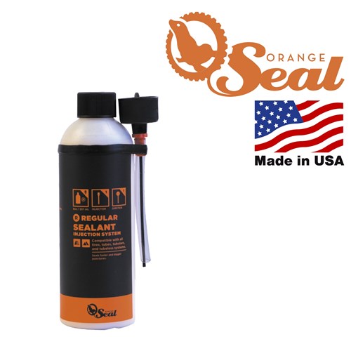 ORANGE SEAL Regular Tubeless Sealant 8oz with Injector 237ml