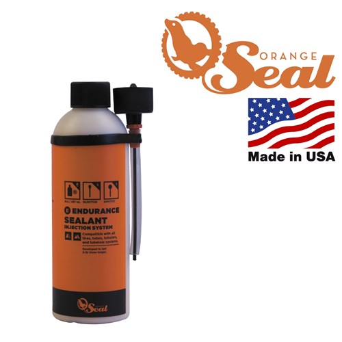 ORANGE SEAL Endurance Tubeless Sealant 8oz with Injector 237ml
