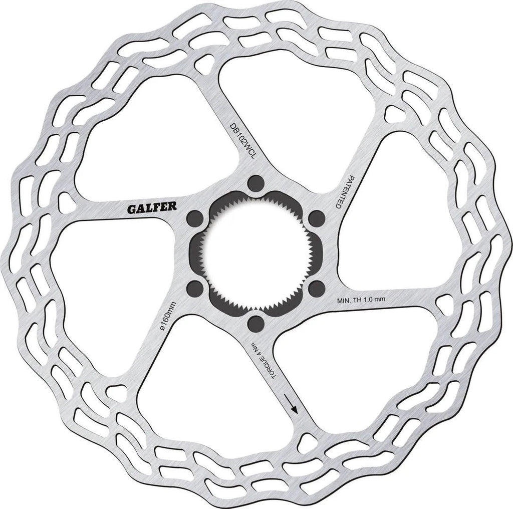 Galfer Ultra Light Road Disc Rotor - 140mm image