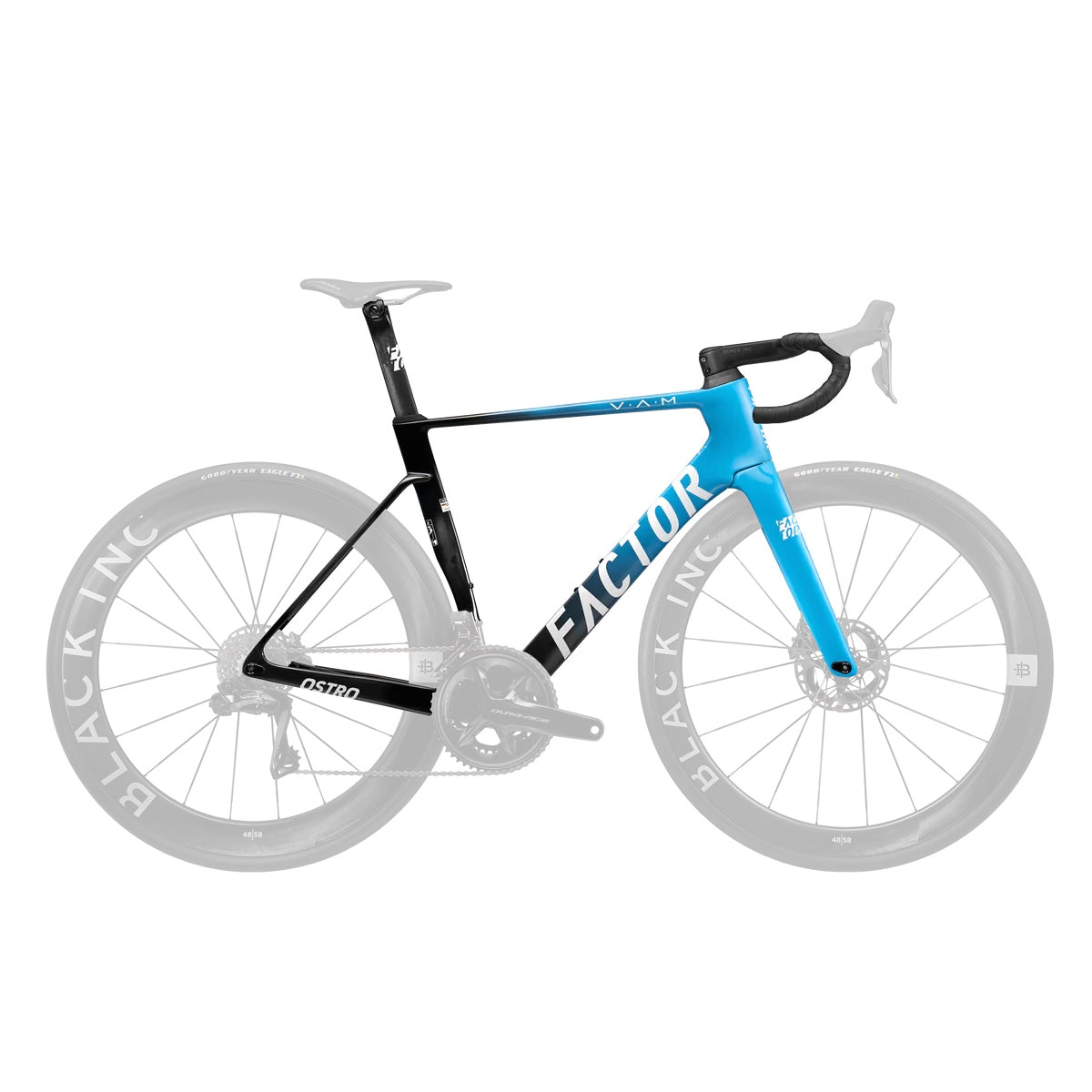 2024 Factor Ostro VAM – Premium Package – Frameset, Seatpost and Barstem